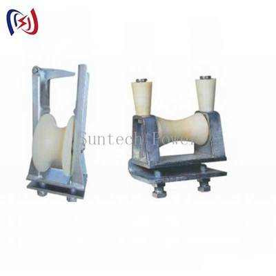 Blok Penarikan Konduktor Tegangan Tinggi dengan Roda Nylon dan Dimensi Roda yang Disesuaikan untuk Aplikasi Saluran Udara