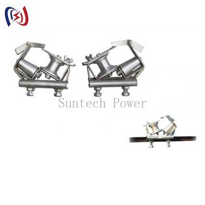 Blok Penarikan Konduktor Tahan Lama dengan Radius Tekuk R570 dan Dimensi Katrol yang Disesuaikan untuk Umur Pakai Satu Tahun