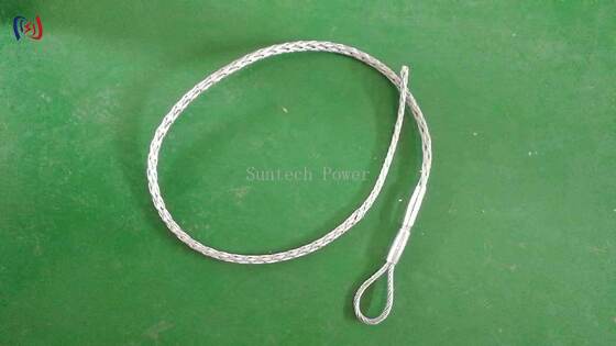 Sambungan Kaos Kaki Jaring OPGW yang Andal dengan Diameter Kabel 7-22mm, Beban Terukur 10-25KN, dan Tahan Korosi untuk Sambungan Saluran Transmisi yang Aman