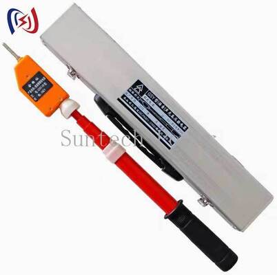 Elektroskop Tegangan Tinggi untuk pengujian jalur hidup dengan tegangan nominal 10-500KV dan operasi tanpa kontak untuk indikasi tegangan yang jelas