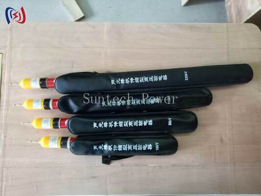 Elektroskop Tegangan Tinggi untuk pengujian jalur hidup dengan tegangan nominal 10-500KV dan operasi tanpa kontak untuk indikasi tegangan yang jelas