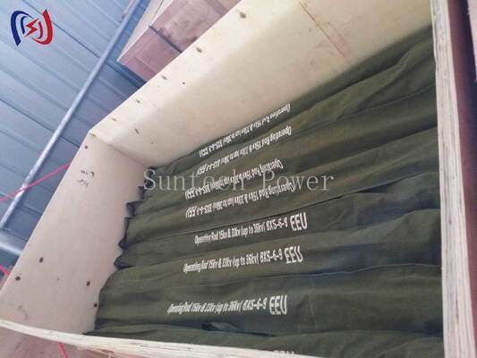 Professional 10-500KV Rated Voltage Switch Rod dengan total panjang 3-8M dan 3-4 Nomor Node untuk operasi yang aman