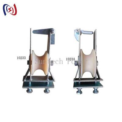 Swerve Skyward Stringing Block untuk perubahan sudut dan arah yang kompleks dengan beban nominal 5-20KN dan berat 1,7-4,2KG