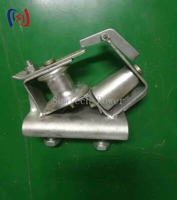 Skyward Corner Stringing Block untuk 90 derajat konduktor berputar dengan 5KN beban nominal dalam konstruksi jalur listrik perkotaan