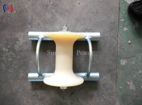 5KN Nominal Load Cable Ground Roller dengan Casting Aluminium Carrier untuk instalasi bawah tanah