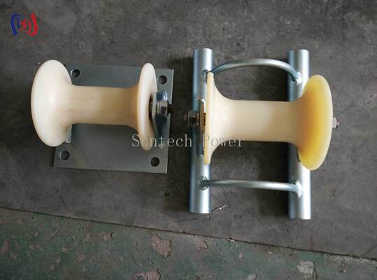 5KN Nominal Load Cable Ground Roller dengan Casting Aluminium Carrier untuk instalasi bawah tanah