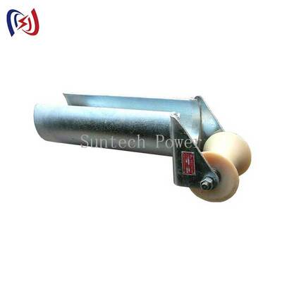D Series Kabel Entrance Protection Roller dengan Diameter Tabung 80-200mm untuk Corrosion Resistant dan Low Friction Kabel Pulling