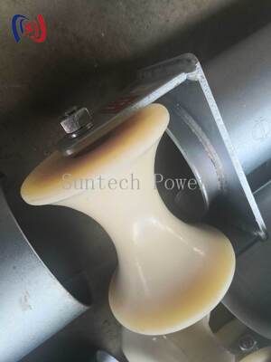 D Series Kabel Entrance Protection Roller dengan Diameter Tabung 80-200mm untuk Corrosion Resistant dan Low Friction Kabel Pulling