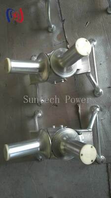 10KN Nominal Load Cable Turning Roller dengan struktur satu arah untuk operasi menarik kabel bawah tanah