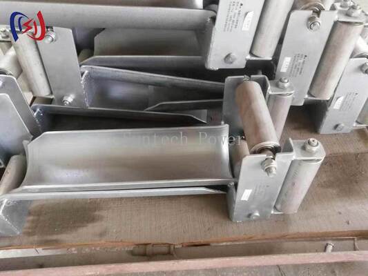 Roller Kabel Kerangka Profesional dengan Diameter Kabel Max 180mm, Beban Nomer 20KN, dan Desain Tahan Korosi untuk Instalasi Bawah Tanah