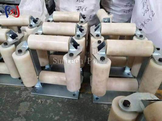 Roller Kabel Kerangka Profesional dengan Diameter Kabel Max 180mm, Beban Nomer 20KN, dan Desain Tahan Korosi untuk Instalasi Bawah Tanah