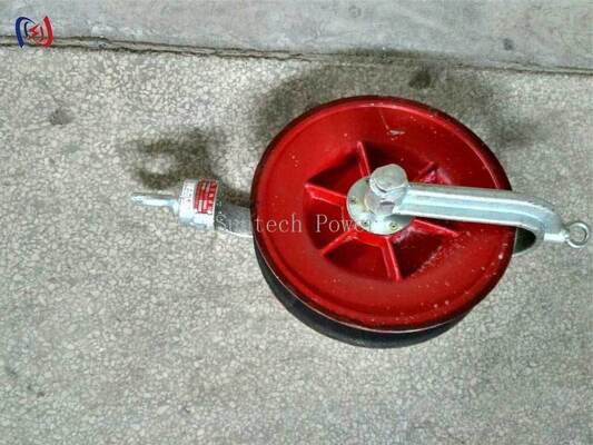 Blok kawat tahan profesional dengan beban nominal 10-40KN dan lapisan aluminium untuk perekat aman pada jalur transmisi