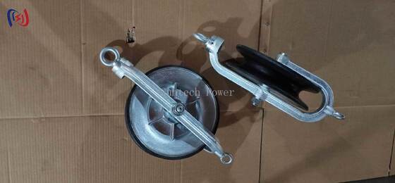 Blok kawat tahan profesional dengan beban nominal 10-40KN dan lapisan aluminium untuk perekat aman pada jalur transmisi