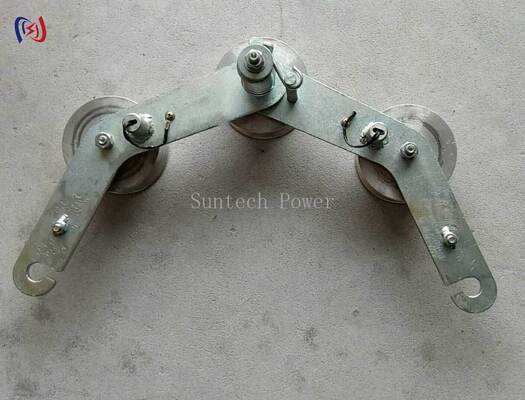 75mm Diameter Bagian Bawah Hook Tipe Grounding Block untuk koneksi konduktivitas tinggi yang cepat dan aman