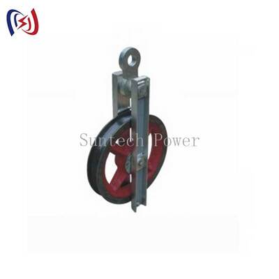 Blok pemutar berkecepatan tinggi profesional untuk perubahan arah kabel yang halus dan efisien dengan sheave gesekan rendah dan beban nominal 50KN