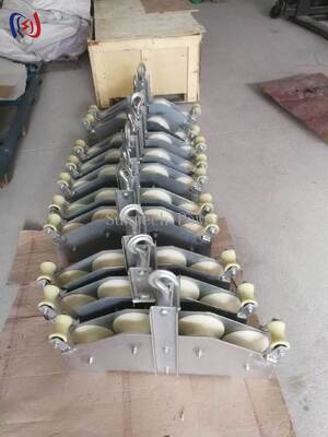 Heavy Duty Four Sheave Combined Block dengan 10KN Nominal Load, R570 Bend Radius, dan 23,5KG Berat untuk Tinggi Mechanical Advantage Lifting