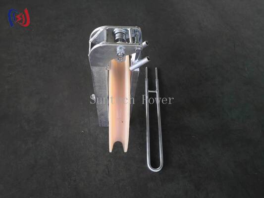 Blok Stringing Helicopter Profesional dengan Φ508×75 Sheave dan 1-5 Sheave untuk Instalasi Konduktor Udara