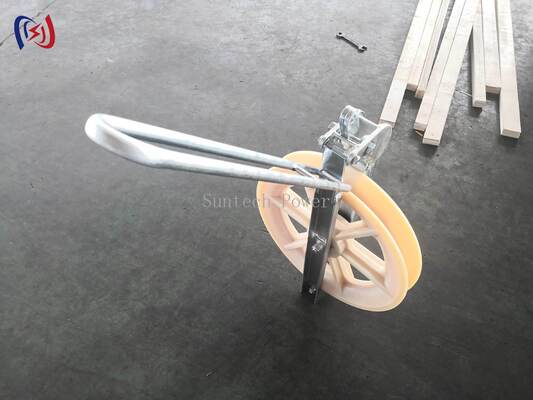 Blok Stringing Helicopter Profesional dengan Φ508×75 Sheave dan 1-5 Sheave untuk Instalasi Konduktor Udara