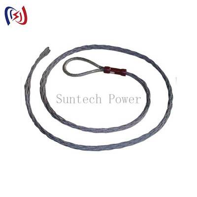 Professional OPGW Mesh Sock Joints for Safe and Damage-Free Pulling of 7-22mm Diameter Optical Ground Wire Cables with 10-25KN Rated Load and 1.4M Length
