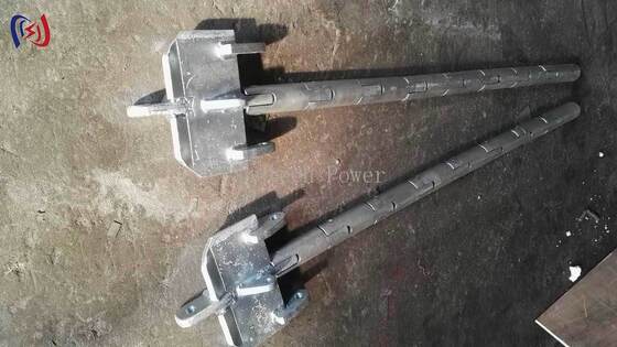 Papan kepala profesional untuk konduktor tiga bundel dengan beban nominal 100-180KN, Geometri segitiga yang tepat, dan paduan aluminium tahan korosi