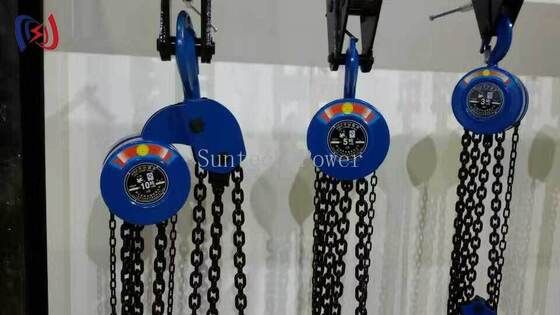 Lift rantai manual profesional untuk mengangkat tugas berat dalam konstruksi listrik dengan beban nominal 5-200KN