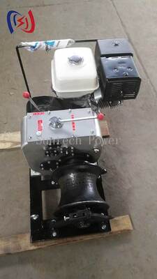 Derek 4.04-9.6KW Bertenaga untuk Penarikan Kabel Tugas Berat dan Pemasangan Konduktor dalam Pekerjaan Saluran Listrik