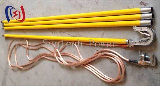 Timbal Pembumian Profesional untuk Tegangan 10-500KV dengan Tembaga 25-50mm2 dan Panjang Total 1000-5500mm untuk Pembumian Listrik yang Aman