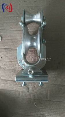 Skyward Three Purpose Stringing Block with 20KN Rated Load for Versatile Mounting in Overhead Line Installation