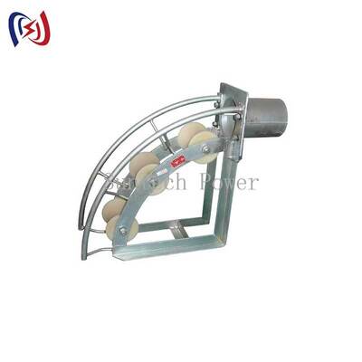 Roller Perlindungan Masuk Kabel Seri C Profesional dengan Diameter Tabung 80-200mm untuk Tarik Kabel yang Tahan Korosi dan Friksi Rendah