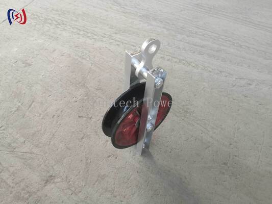 300KN Kecepatan Tinggi Berputar Pulley dengan Sheave Baja Mengurangi gesekan