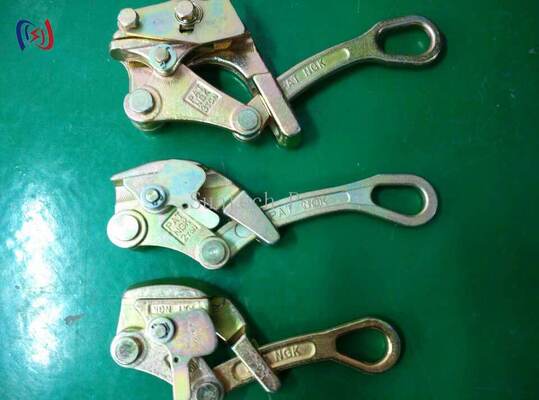 Universal Gripper Datang Penjepit untuk Merangkai Saluran Transmisi dengan Nilai Beban 10-30KN, Diameter 2,5-32mm, dan Berat 1,3-2,8KG