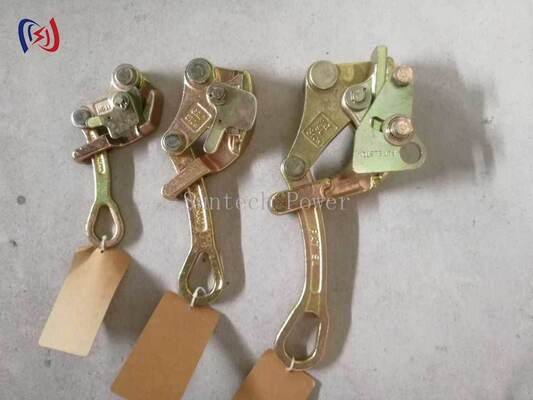Datang Penjepit Universal Gripper 10-30KN Nilai Beban untuk Merangkai Saluran Transmisi Diameter 2.5-32Mm