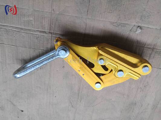 Aluminium Alloy Come Along Clamp 16-18MM dengan beban nominal 7-80KN untuk Stringing Transmission Line
