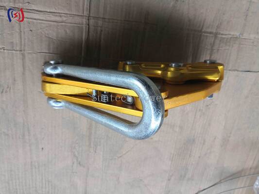 Aluminium Alloy Come Along Clamp 16-18MM dengan beban nominal 7-80KN untuk Stringing Transmission Line