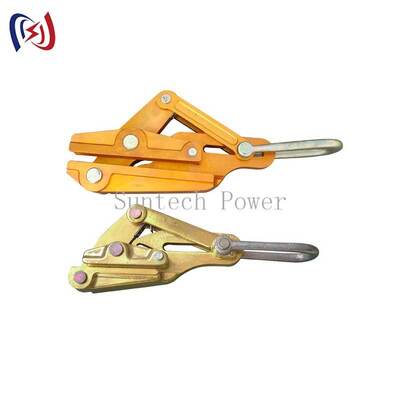 Aluminium Alloy Come Along Clamp dengan pembukaan rahang 13-26mm dan beban nominal 10-30KN untuk stringing jalur transmisi