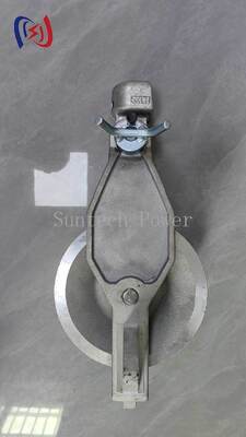 Universal Stringing Block 10KN Nominal Load untuk pekerjaan overhead line dengan Model 178x76