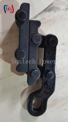 Grip Wire Bumi Paralel Come Along Clamp dengan 13-26mm Max Open dan 10-30KN Nominal Load untuk Simultan Twin-Wire Grip
