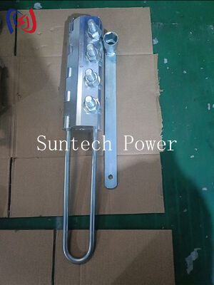 Bolt Type Anti-Twist Steel Rope Gripper Come Along Clamp dengan 20-100KN Nominal Load untuk 7-24mm Diameter Rope