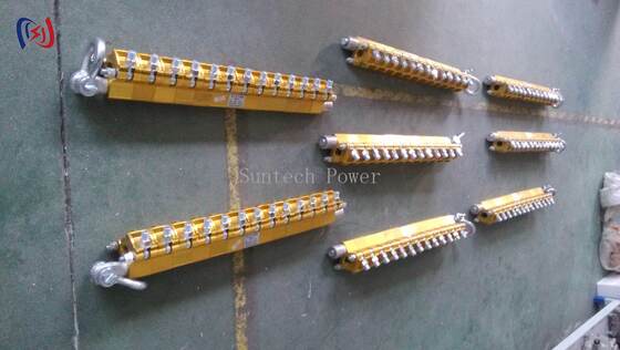 Multi-Segment Conductor Gripper Come Along Clamp dengan 90-150KN Nominal Load dan 150N.m Tensi Torsi
