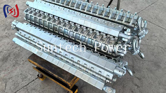 Multi-Segment Conductor Gripper Come Along Clamp dengan 90-150KN Nominal Load dan 150N.m Tensi Torsi