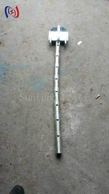 Papan Kepala untuk Konduktor Tiga Bundel dengan Beban Terukur 100-180KN Paduan Aluminium Tingkat Tinggi dan Perlakuan Permukaan Anodisasi