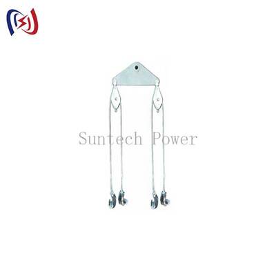 ST Series Pengangkat Konduktor Bundel Ganda untuk 2-8 Konduktor dengan Beban Terukur 24-320KN dan Rangka Paduan Aluminium