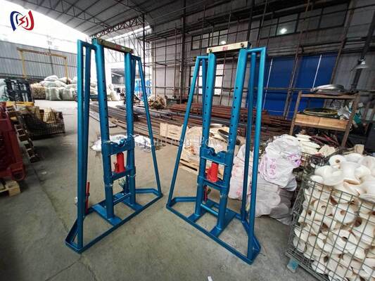 Dudukan Kabel Hidrolik dengan Beban Terukur 50-300KN untuk Drum Diameter 2400-5000mm dan Rangka Baja Berkekuatan Tinggi
