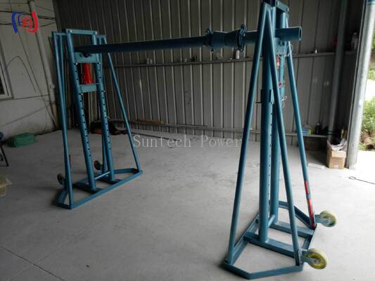 Dudukan Kabel Hidrolik dengan Beban Terukur 50-300KN untuk Drum Diameter 2400-5000mm dan Rangka Baja Berkekuatan Tinggi