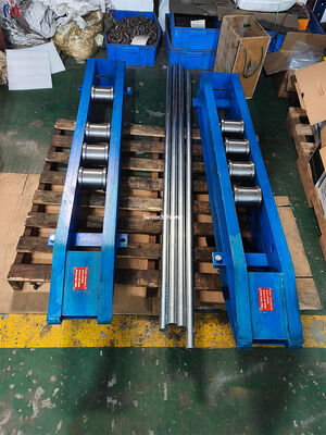 HZT Series Cable Reel Rotator Platform untuk 500-2500mm Drums dengan 1500kg Max Drum Weight