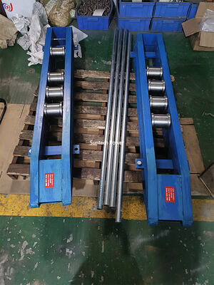HZT Series Cable Reel Rotator Platform untuk 500-2500mm Drums dengan 1500kg Max Drum Weight