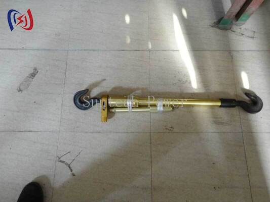 Tali Pengencang Aluminium Kait Ganda 10-50KN Beban Terukur dengan Paduan Aluminium Ringan dan Lapisan Anodized