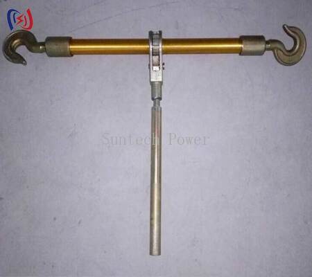Tali Pengencang Aluminium Kait Ganda 10-50KN Beban Terukur dengan Paduan Aluminium Ringan dan Lapisan Anodized