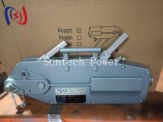 Wire Rope Handle Hoist 8-54KN Manual Ratchet Lever Konduktor Stringing Tools
