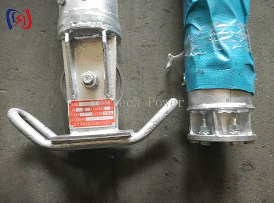 Hoist Rantai Manual Beban Terukur 5-200KN dengan Operasi Rantai Tangan Manual dan Lapisan Berlapis Seng untuk Konstruksi Saluran Daya